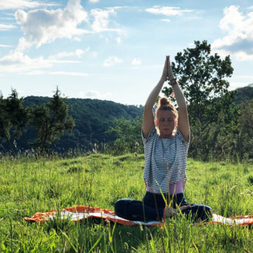 Yoga und Meditation in der Natur
